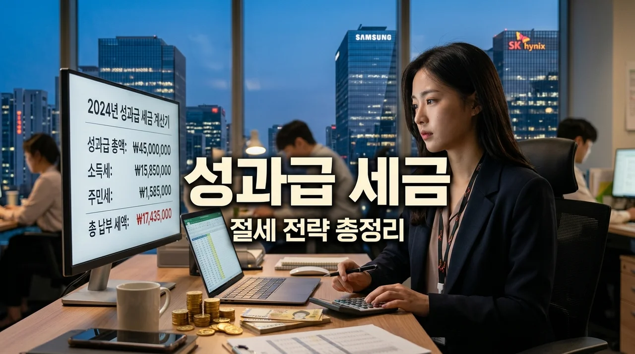 대기업 성과급 종합소득세 세율 구간 및 상여금 세금 줄이는 법