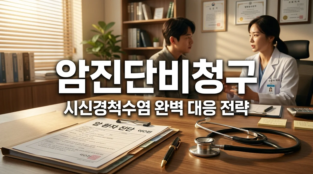 시신경척수염 암진단비 청구 요령 및 손해사정 소명 방법 완벽 가이드