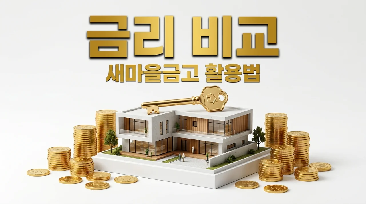 새마을금고 주택담보대출 금리 비교 | 시중은행 규제 속 풍선효과 활용 전략