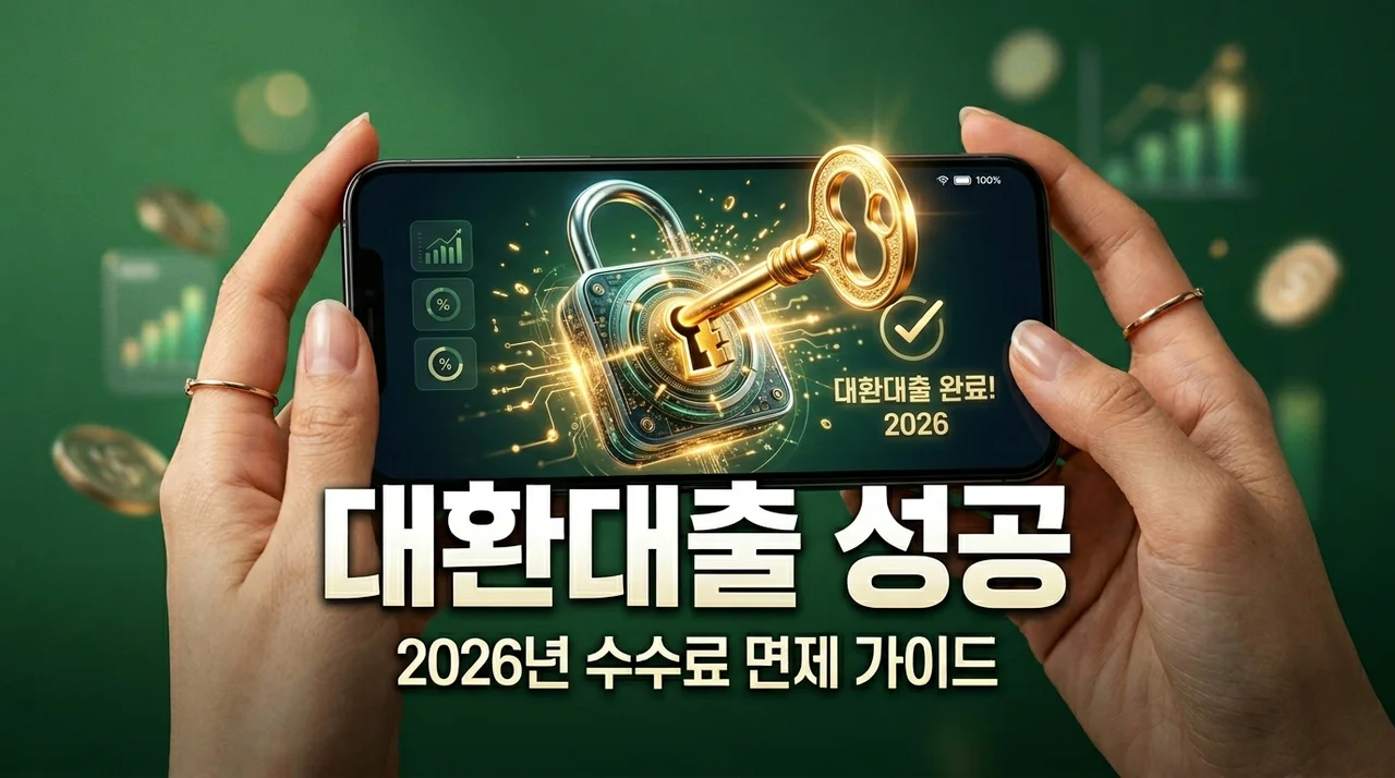 비은행권 대환대출 갈아타기 플랫폼 비교 및 2026 수수료 면제 조건