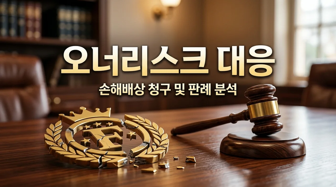 프랜차이즈 오너리스크 손해배상 청구, 가맹점 소송 요건 및 판례 분석