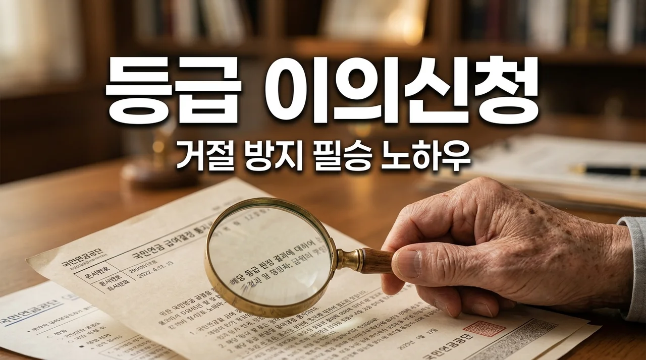 노인장기요양등급 이의신청 방법 완벽 정리: 등기 접수 거부 방지 꿀팁
