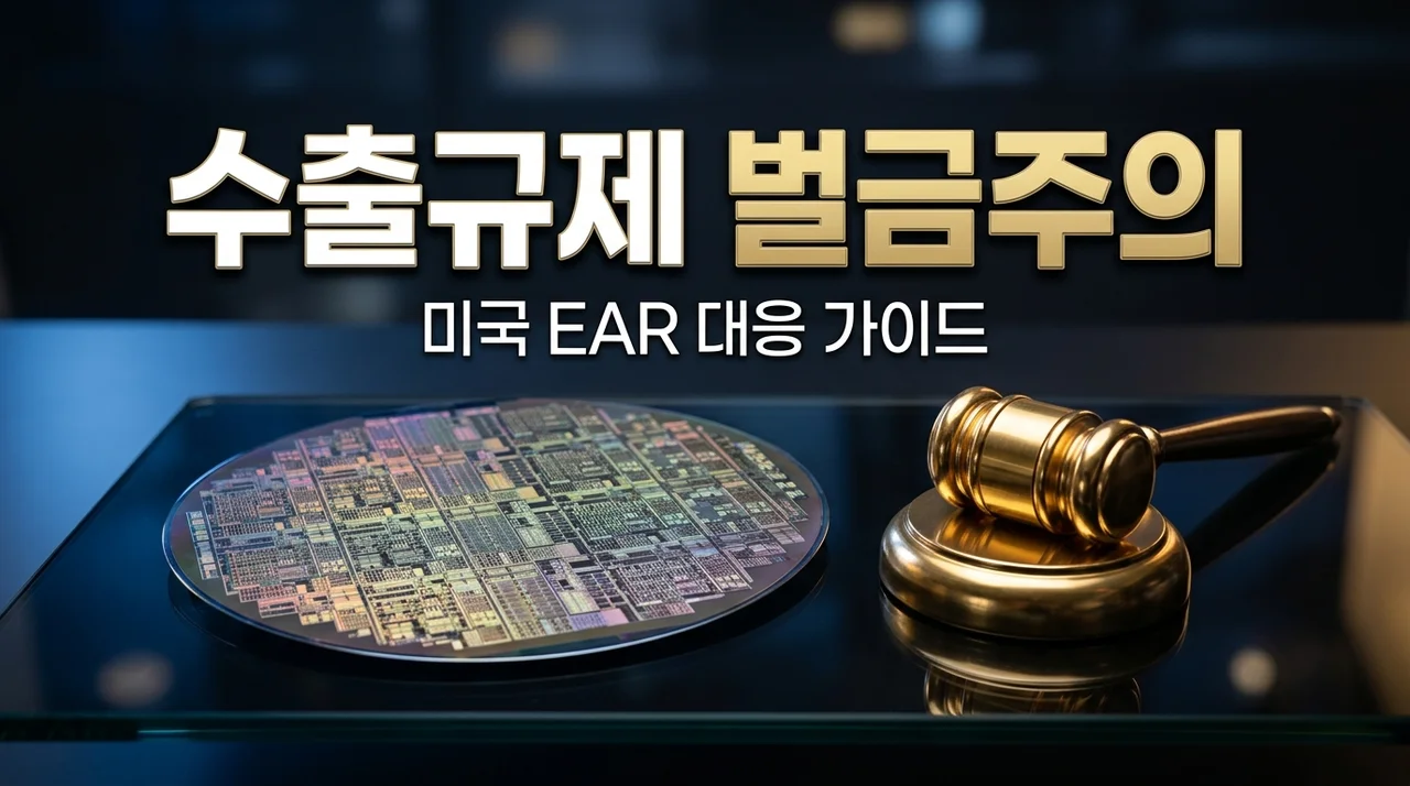 반도체 장비 우회수출 규제 위반 벌금 기준 및 미국 EAR 대응 매뉴얼