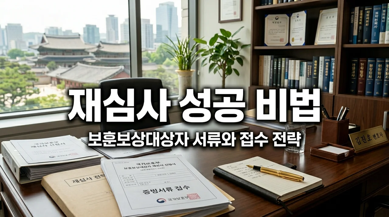 보훈보상대상자 요건 재심사 서류 준비 및 등기 접수 성공 확률 높이기