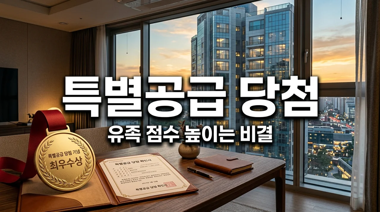 국가유공자 유족 아파트 특별공급 자격 및 보훈처 추천 점수 높이는 법
