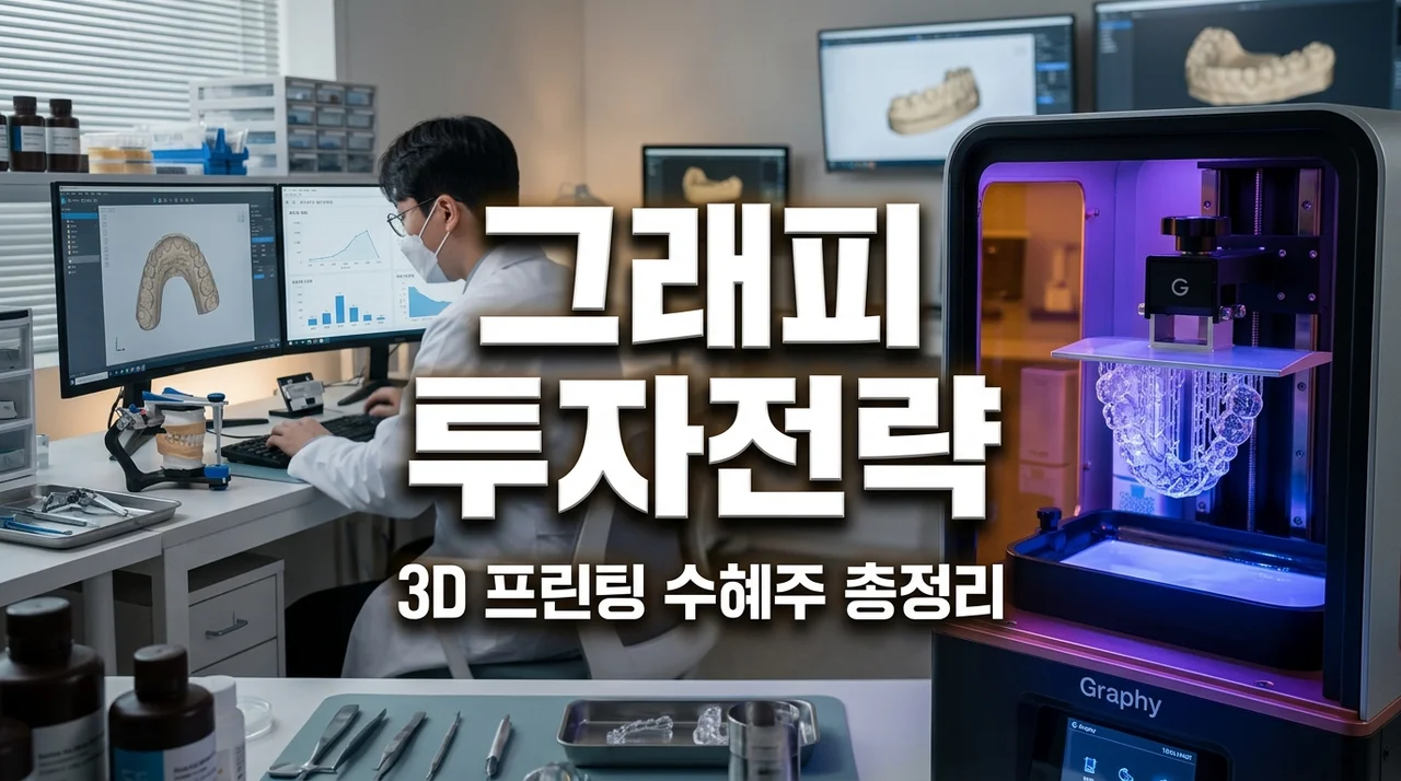 그래피 관련주 투자 아이디어: 치과용 3D 프린팅 시장의 혁명과 수혜주