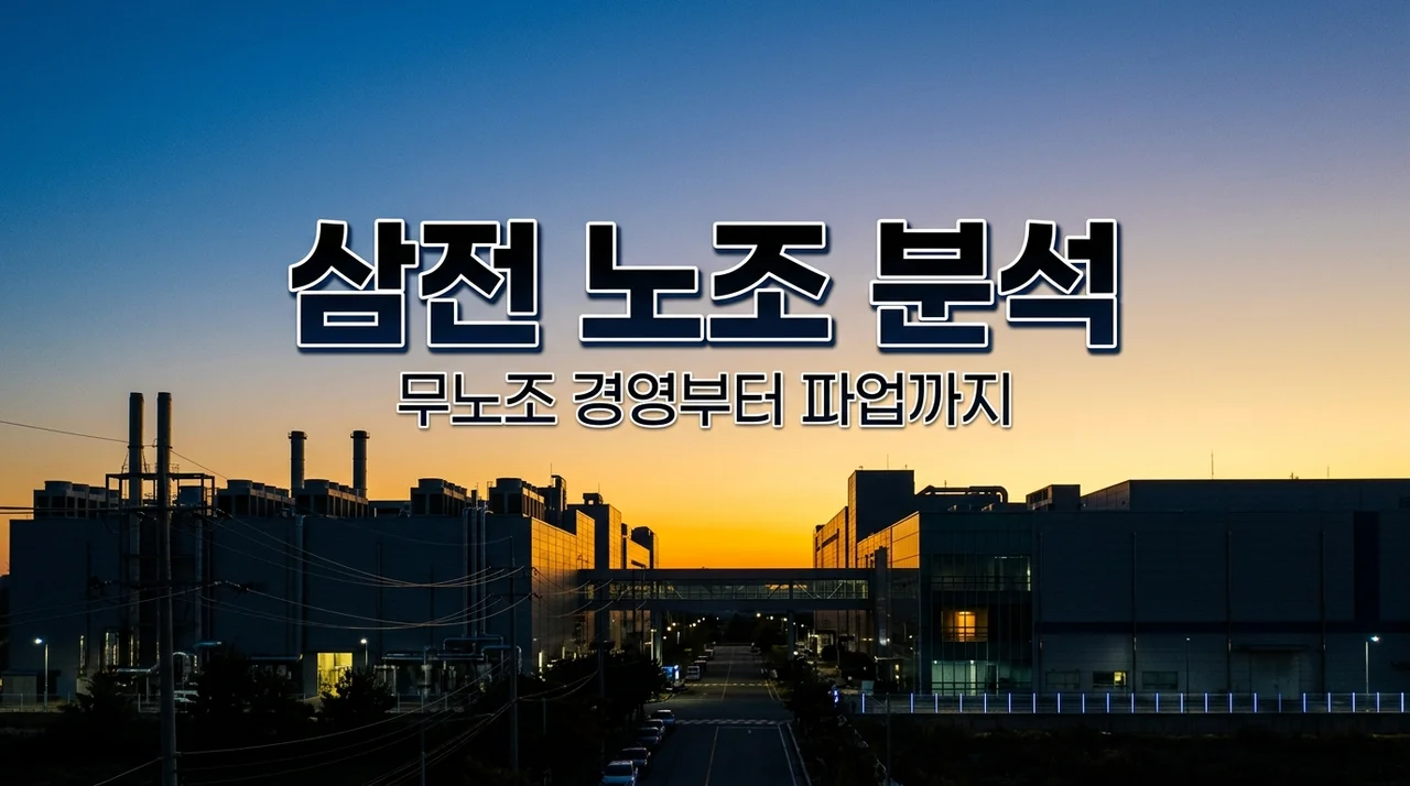 삼전 노조 역사 분석, 무노조 경영 폐기부터 첫 파업까지 총정리