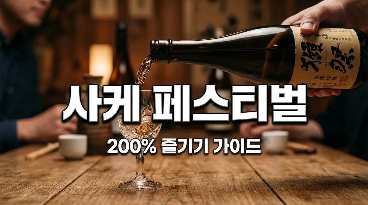 2026 서울 사케 페스티벌 즐길거리 총정리: 200% 즐기는 시음 꿀팁