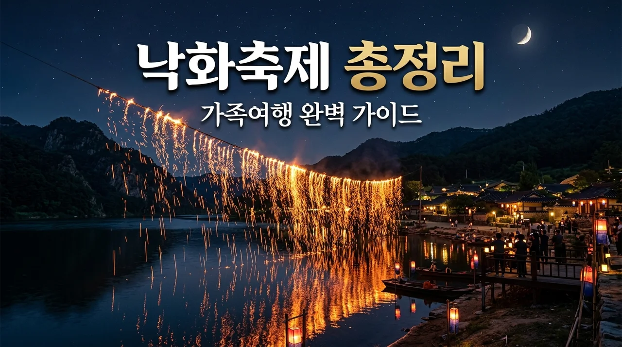 2026 진동불꽃낙화축제 가족여행 총정리 | 일정 명당 주차 꿀팁