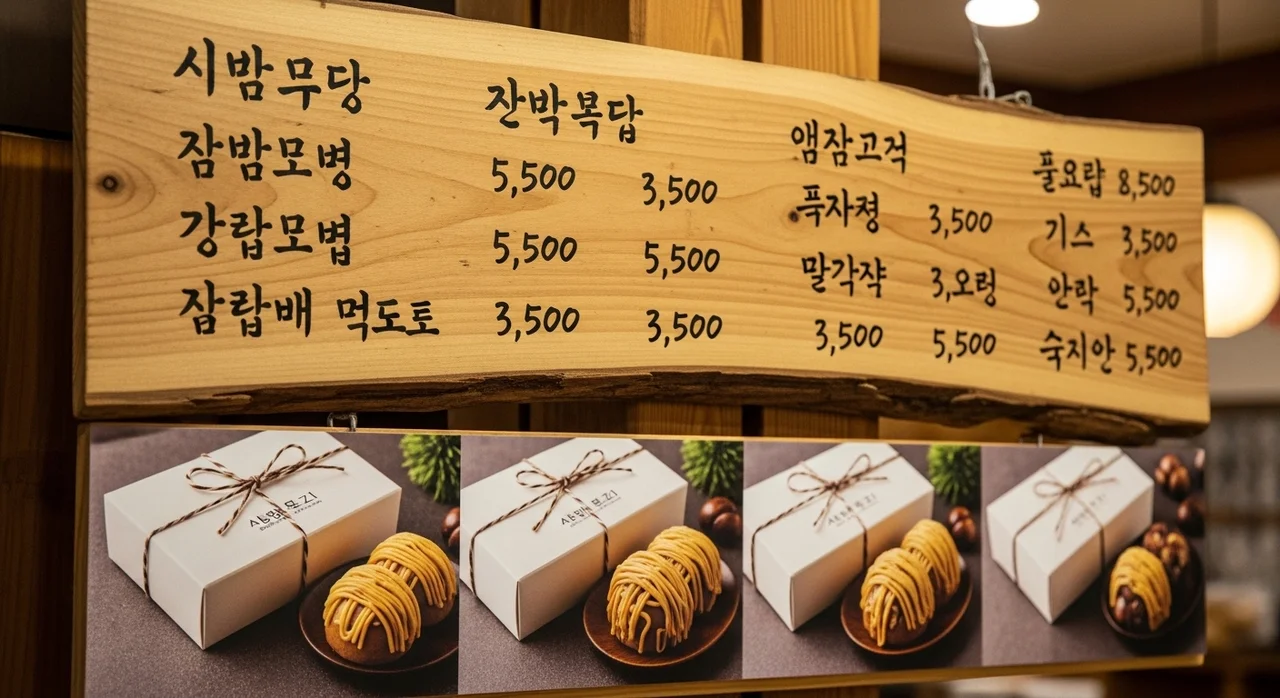부자떡집 메뉴 가격 및 영업시간 한눈에 보기