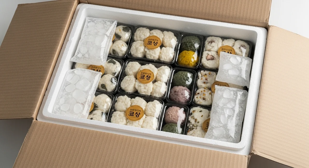 집에서도 즐기는 공주 맛, 택배 주문 프로세스