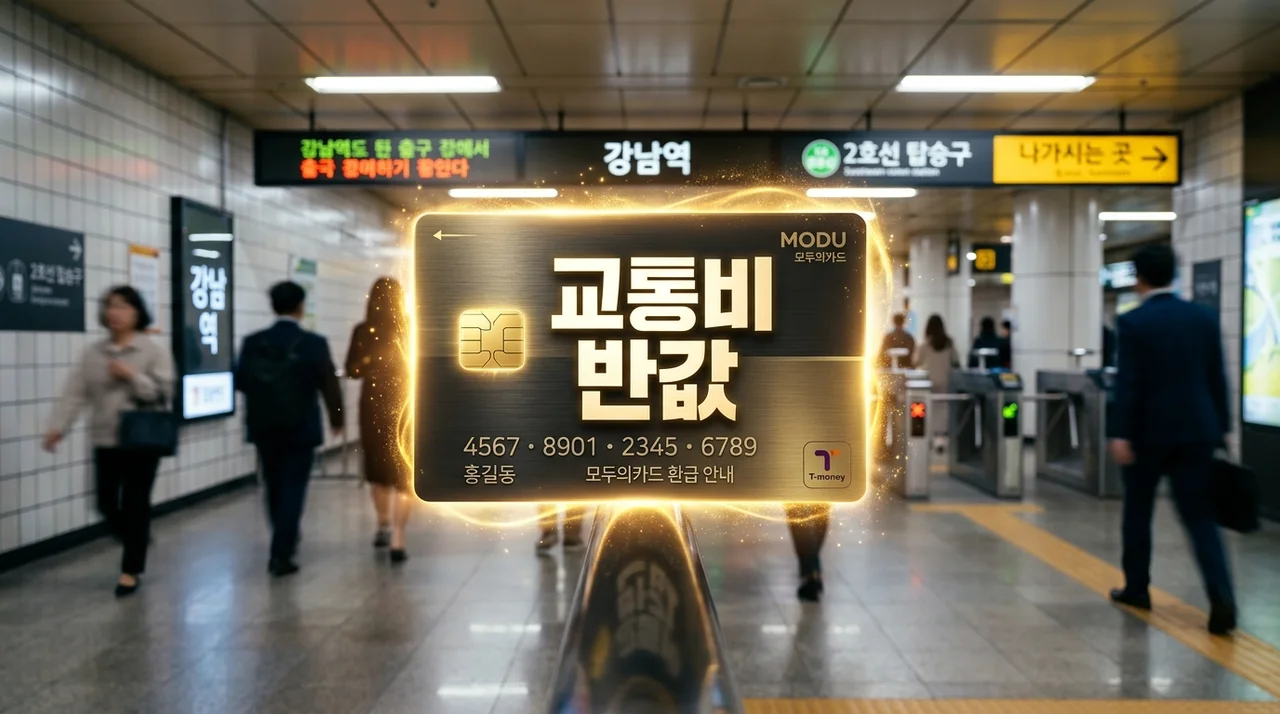 반값 모두의카드 이달부터 환급! 교통비 50% 돌려받는 신청 방법 총정리