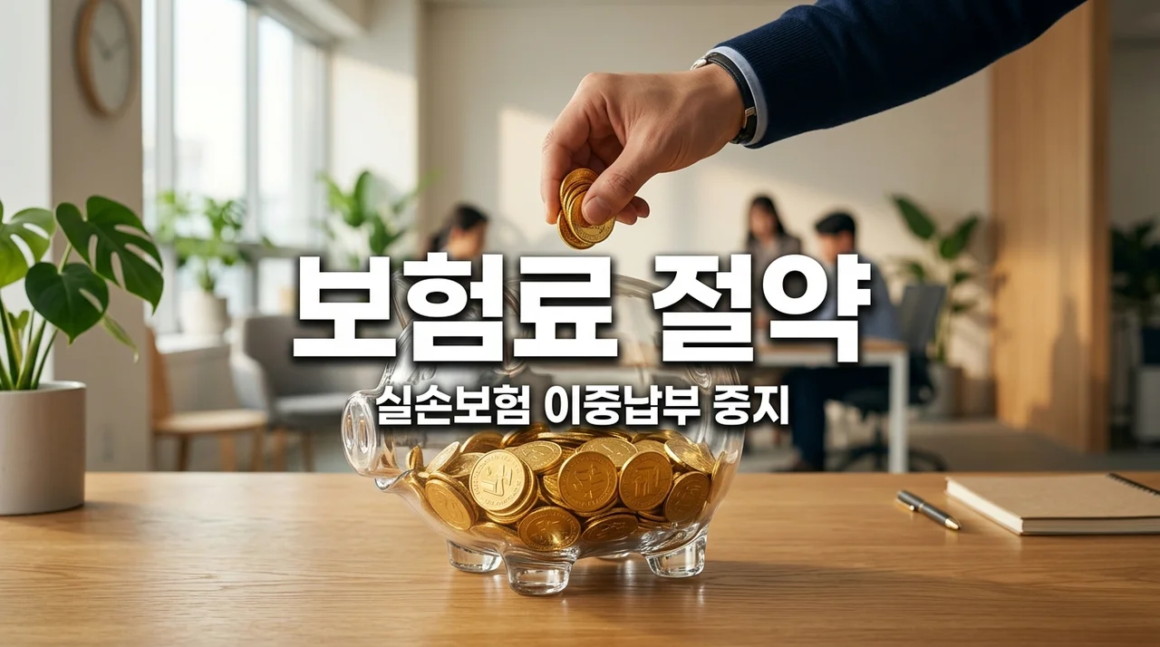 회사 실손보험 있으면 개인 보험료 내지 마세요! 이중납부 중지 가이드