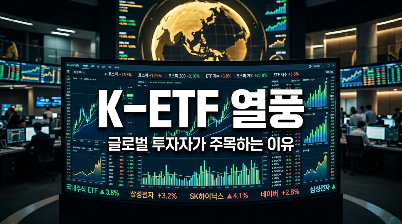 해외서 커지는 K-ETF 수요! 외국인이 찜한 유망 테마 TOP 3