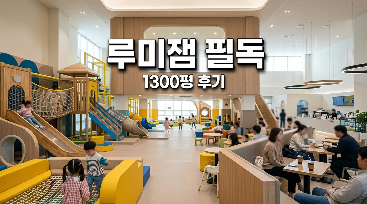 광주 루미잼 1300평 대형키즈카페 가보기 전 꼭 보세요! 직접 겪은 동선 낭비 방지 팁
