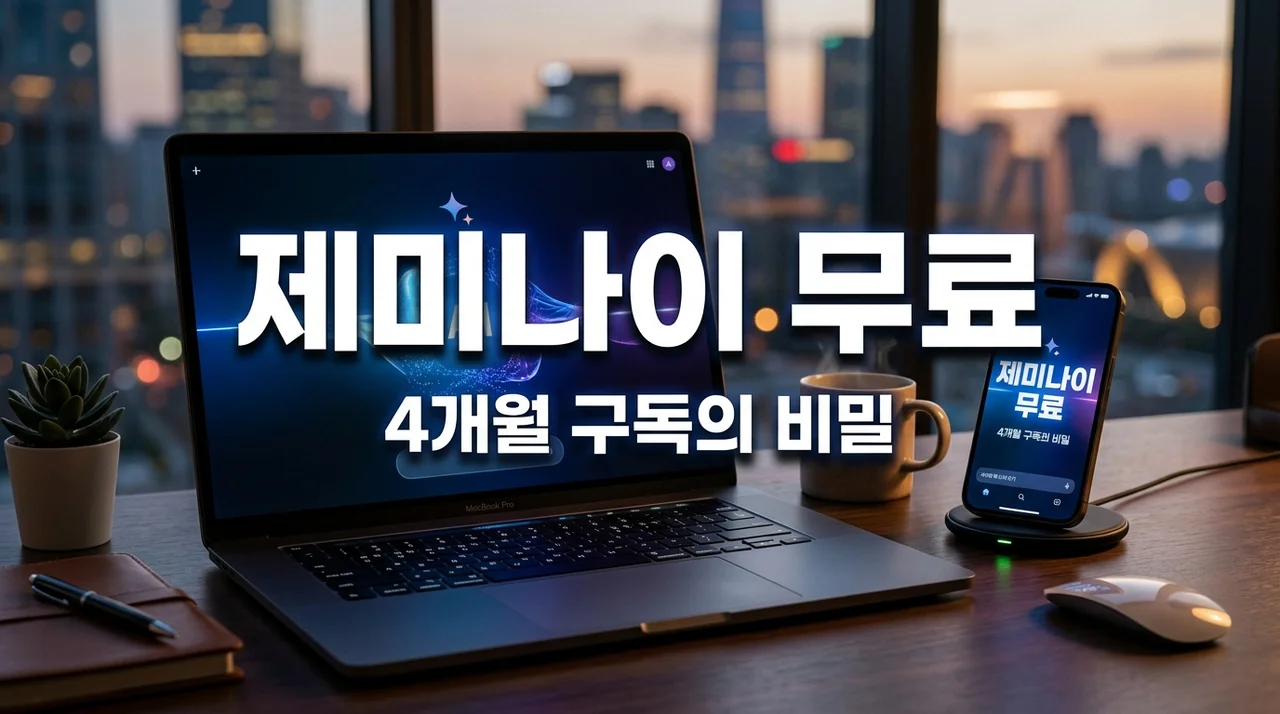 구글 제미나이 4개월 무료, 11만원 아끼고 뼈저리게 느낀 구독 꿀팁