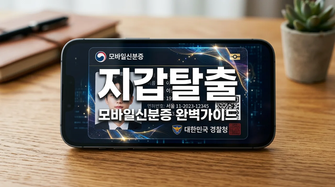 모바일 운전면허증 발급 방법, 헛걸음하고 깨달은 모바일신분증 총정리