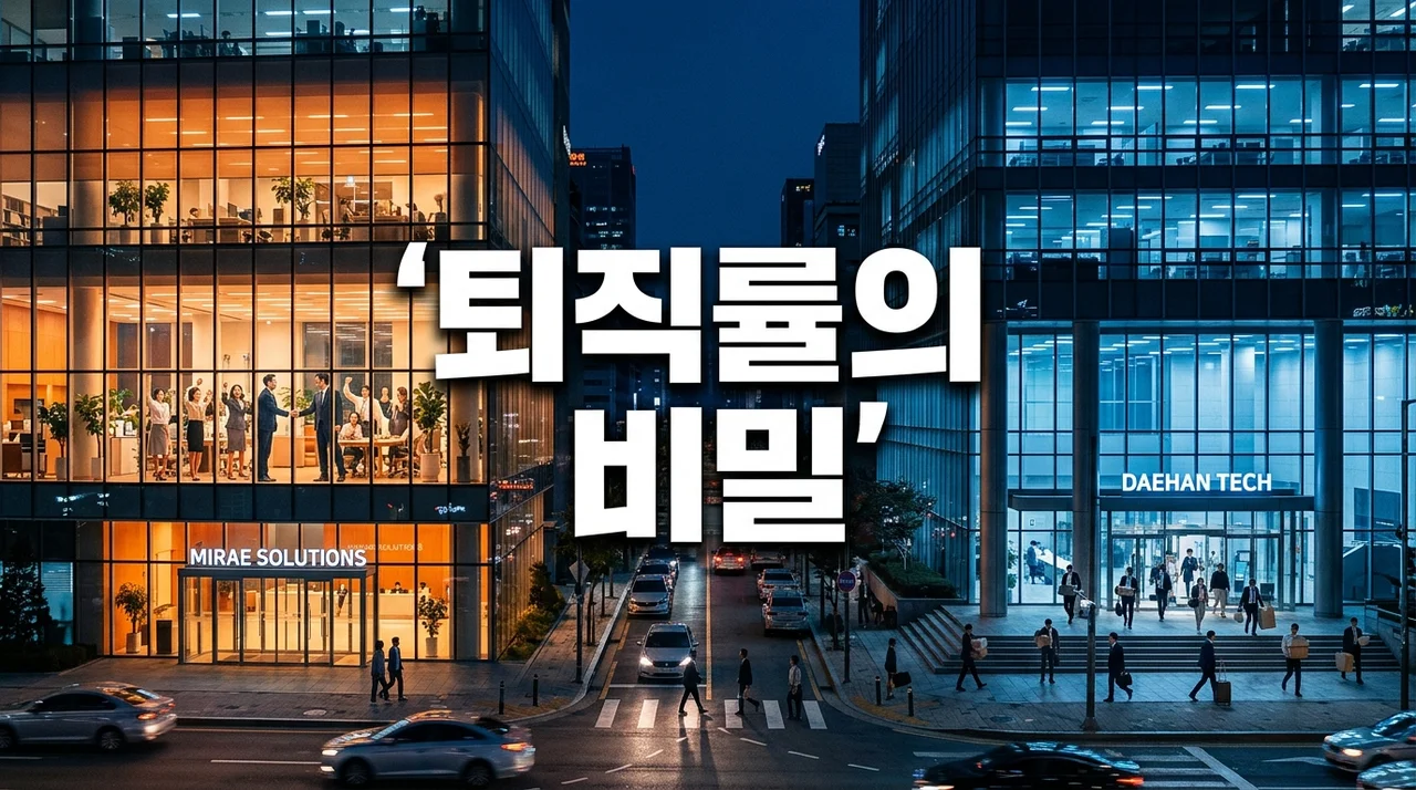 삼성전자 퇴직률 10% vs 하이닉스 1% 직접 보고 느낀 소름 돋는 이유