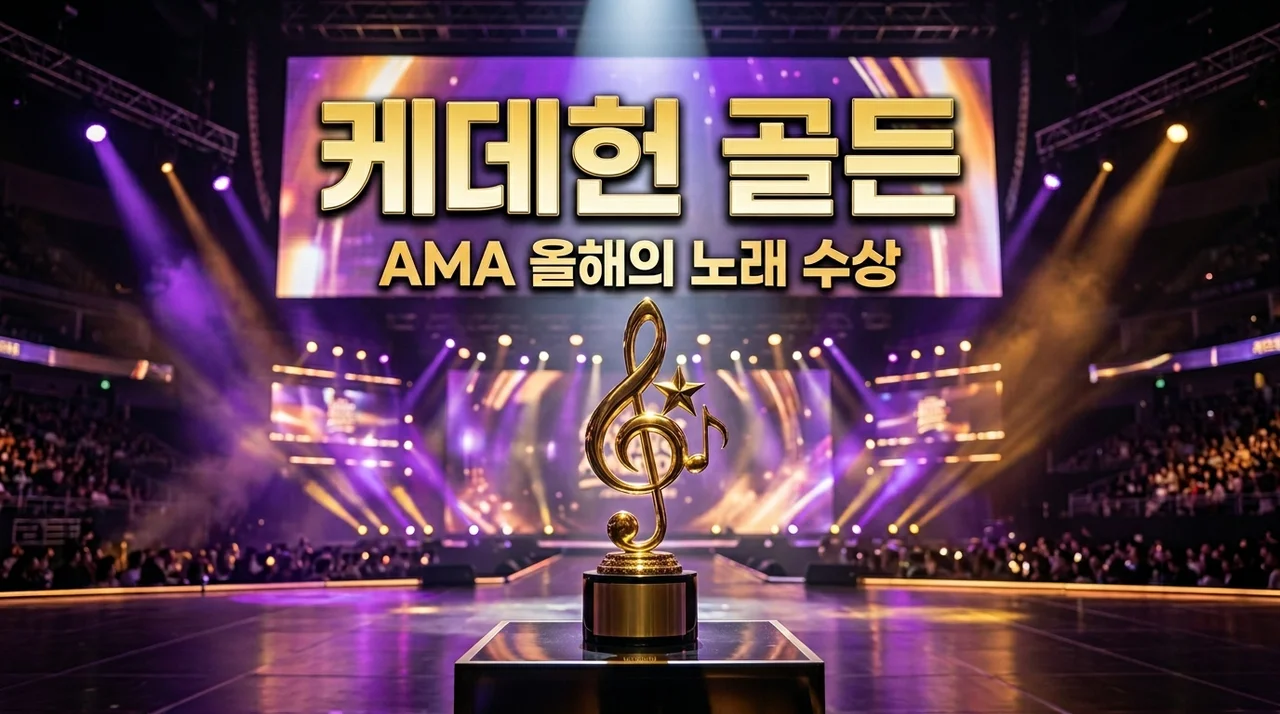 케데헌 골든 AMA 올해의 노래 수상, 뻔한 팝송들 사이에서 소름 돋았던 이유