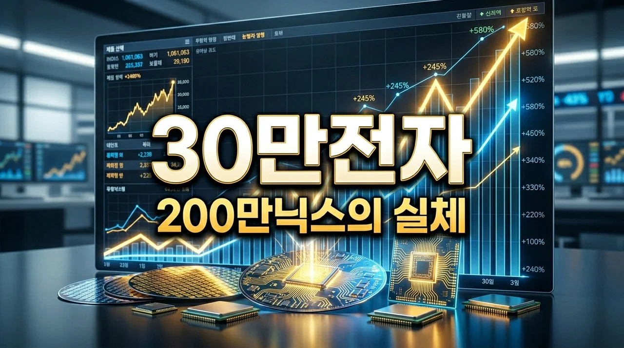 30만전자 200만닉스 시대, 제가 무작정 따라 샀다가 뼈저리게 후회한 이유