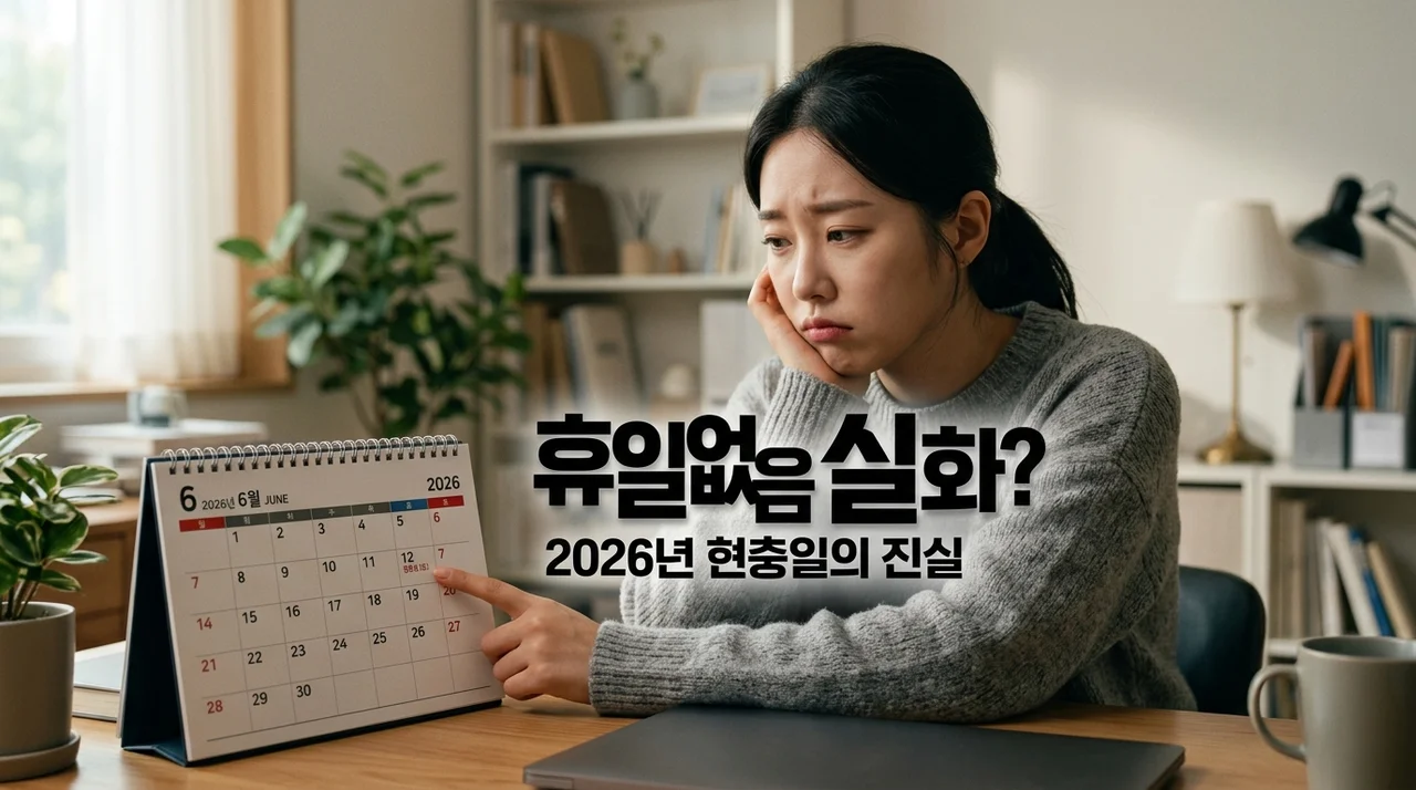 2026년 현충일 대체공휴일 없다니? 직접 달력 확인하고 뼈저리게 깨달은 사실