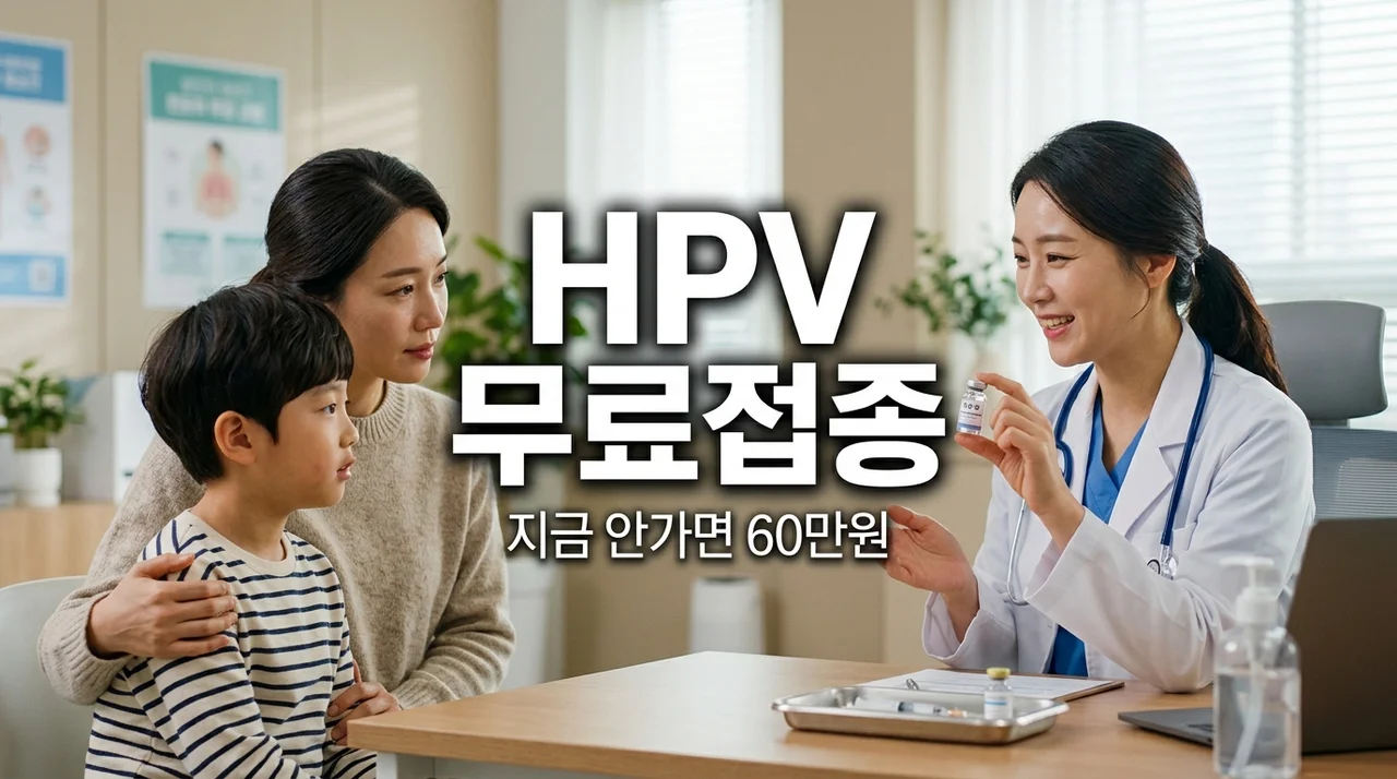HPV 국가예방접종사업, 남자 아이도 '공짜'일 때 안 가면 60만 원 날립니다 (직접 겪은 후회담)