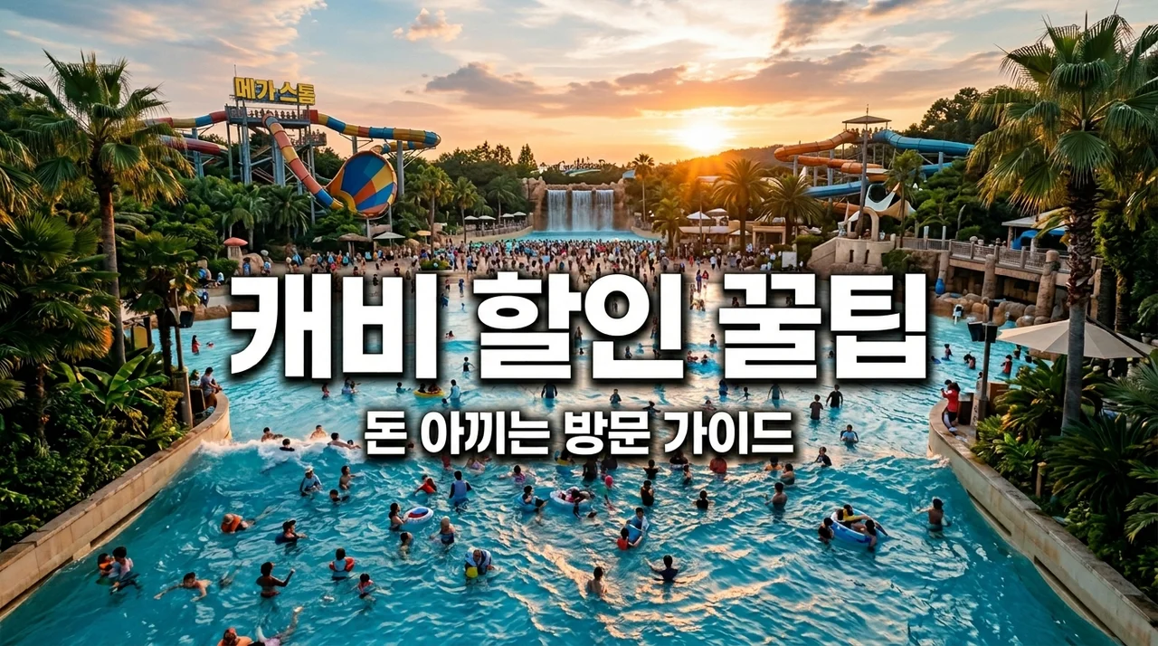 용인 캐리비안베이 개장 할인, 모르고 갔다가 5만원 날릴 뻔한 후기 및 꿀팁