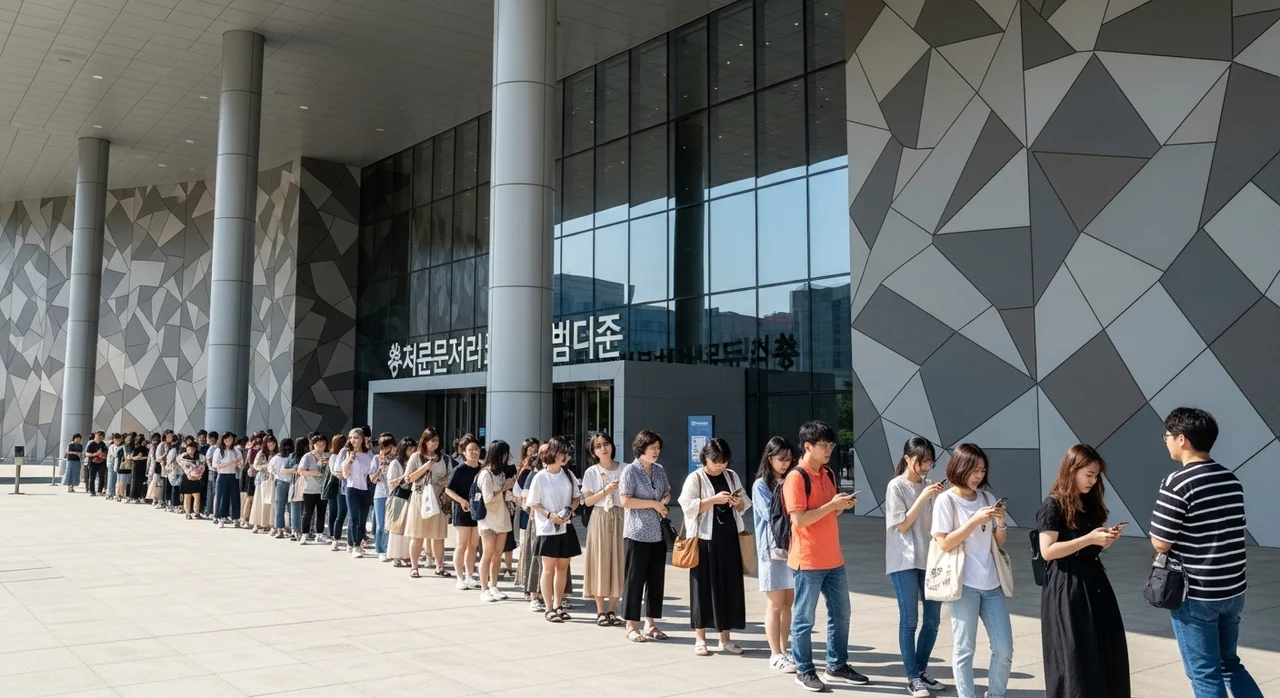 피카소 보러 갔다가 사람 구경만 하고 온 사연