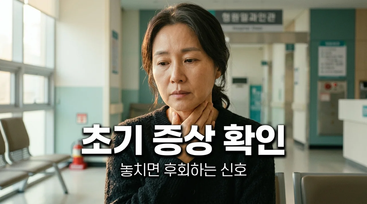 갑상선암증상 초기 검진 총정리, 단순 피로인 줄 알았다가 후회한 이유