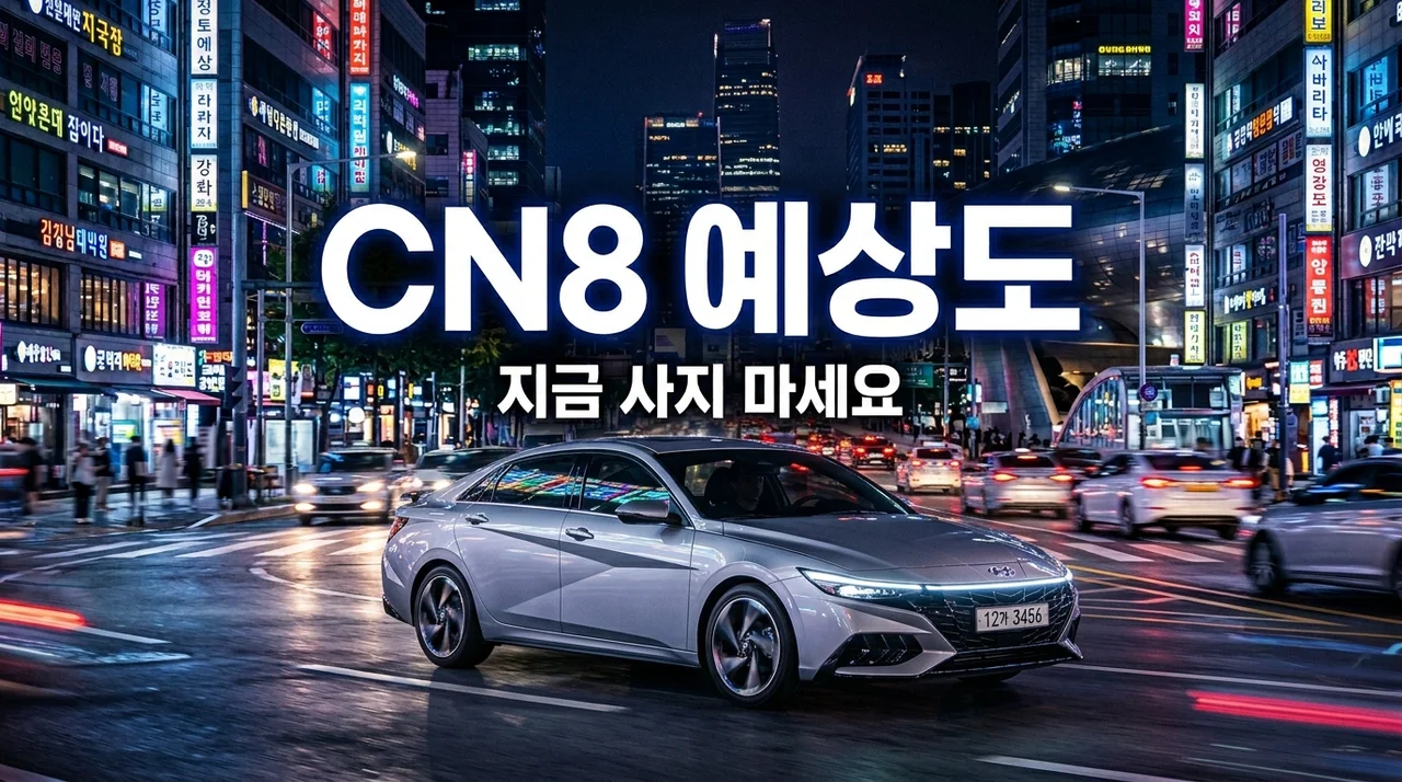 아반떼 CN8 예상도 보고 소름 돋은 이유, 지금 사면 뼈저리게 후회할까?
