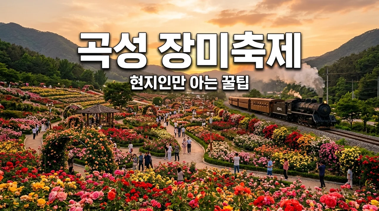 2026 곡성 장미축제 즐길거리, 사람에 치이지 않고 200% 즐긴 찐 경험담
