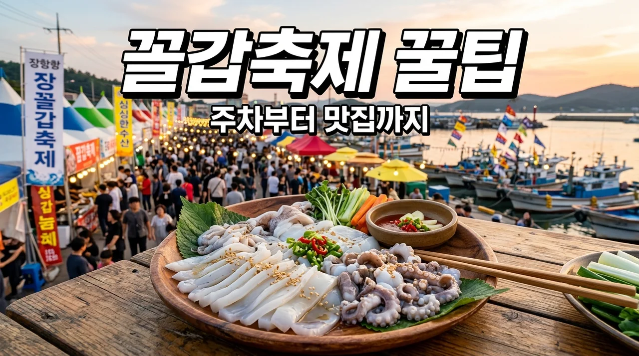 장항항 수산물 꼴갑축제 가족여행, 직접 가보고 후회한 주차장 자리와 찐 맛집 고르는 법