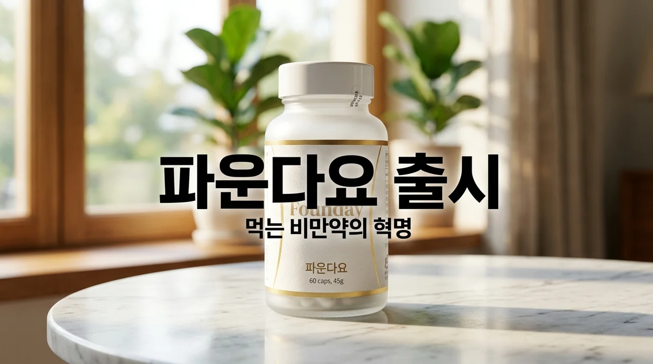 파운다요 먹는 다이어트약 한국 출시일정, 직접 주사 맞아본 제가 알약을 기다리는 이유