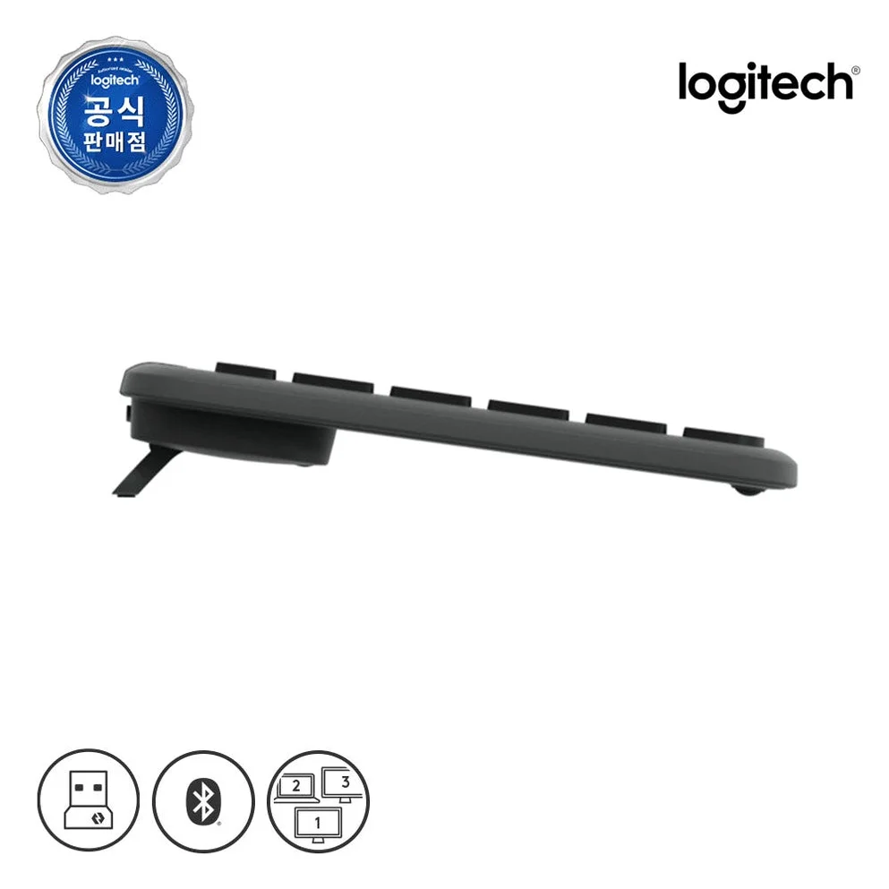 [N배송] 로지텍코리아 공식 시그니처 MK950 콤보 슬림 무선 키보드 마우스 세트 그래파이트, 팬터그래프(Pantograph) 상세 이미지 2