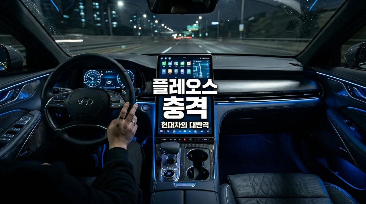 더 뉴 그랜저 플레오스 커넥트 직접 써보니 테슬라급? SDV 주식 전망까지