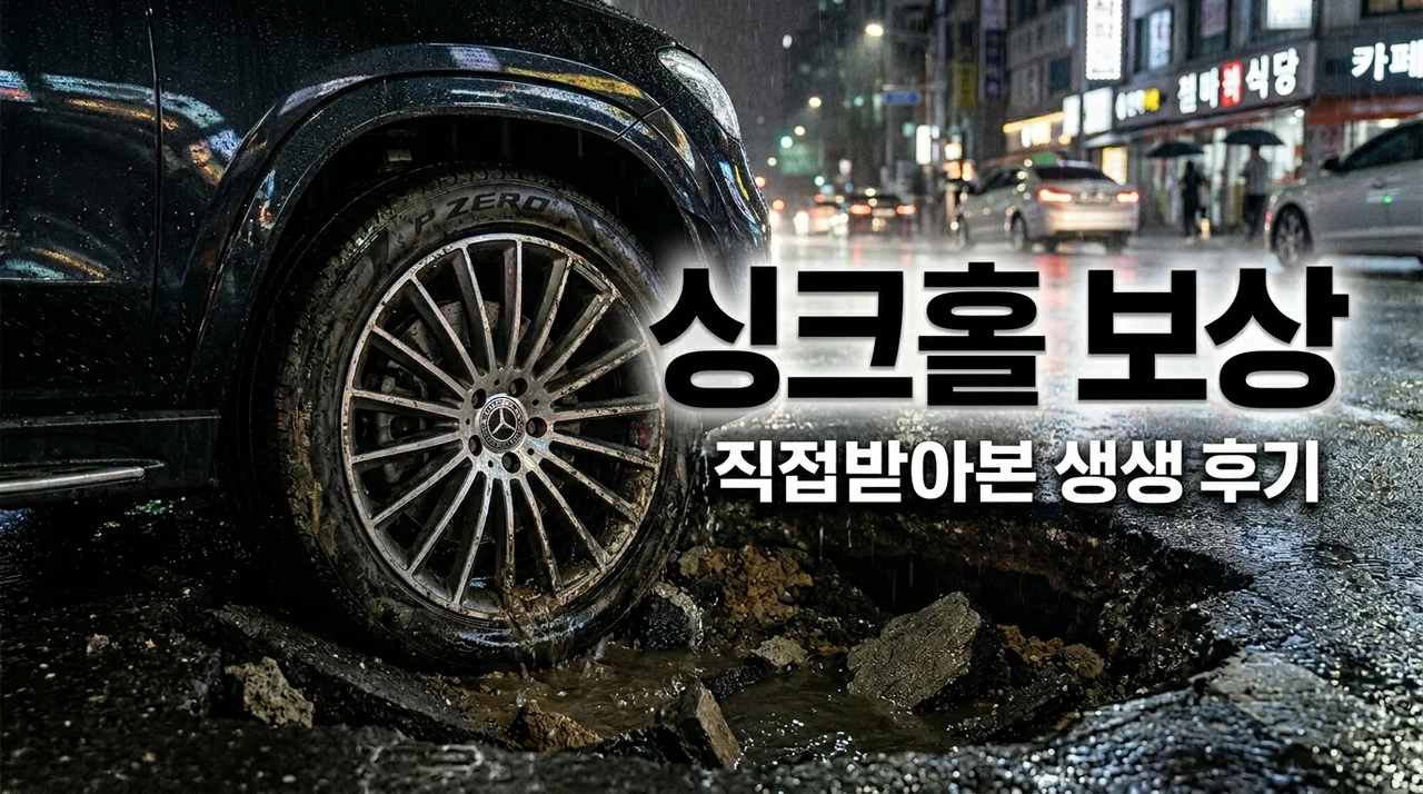의정부 싱크홀 차량 파손 보상? 직접 신청하고 뼈저리게 느낀 해결 팁