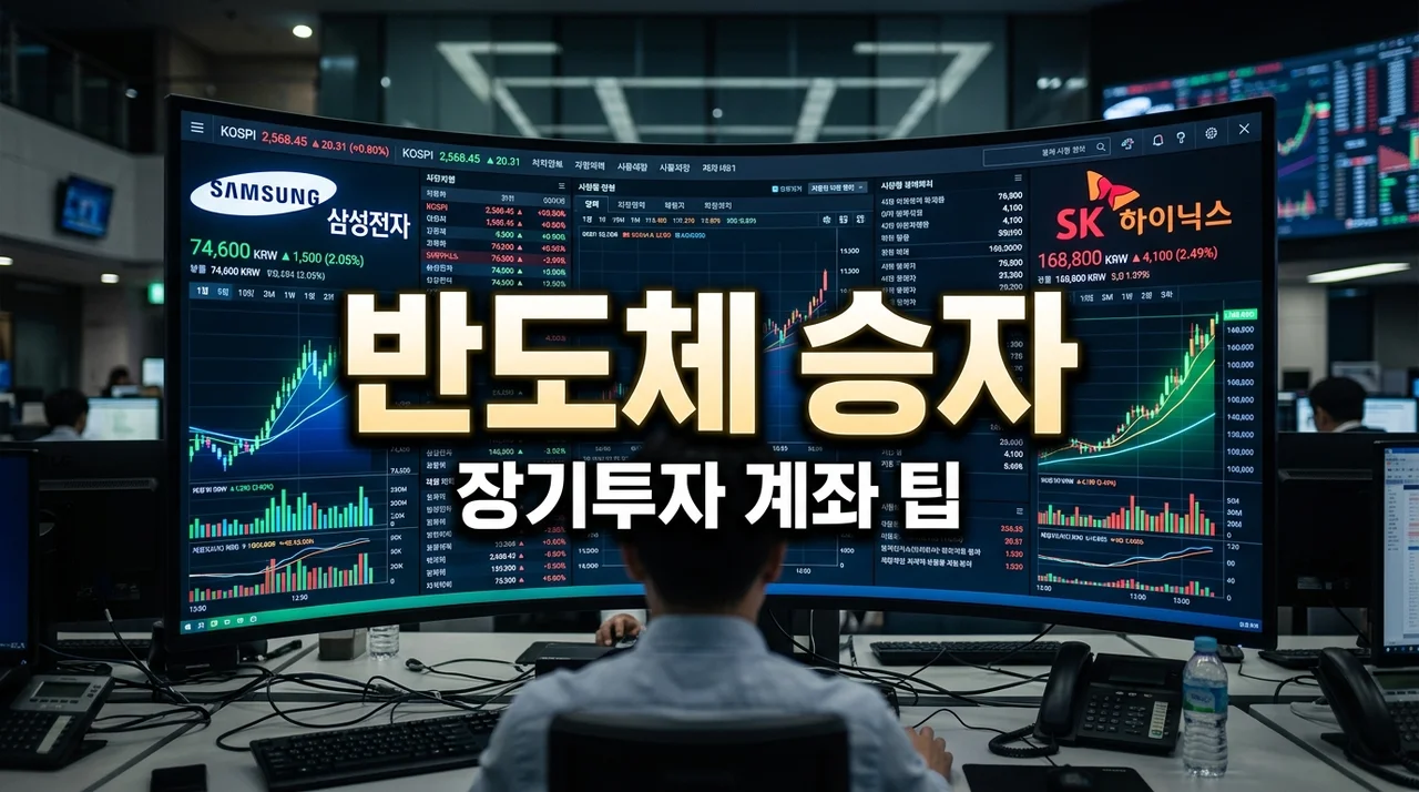 삼성전자 SK하이닉스 주가 레이스, 장기투자 계좌 무턱대고 만들면 후회하는 이유