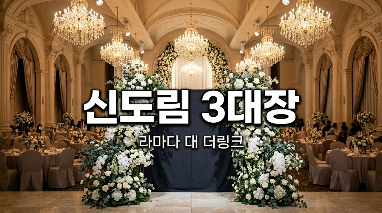 신도림 라마다 vs 더링크호텔 웨딩홀 비교: 직접 투어하고 느낀 견적과 선택의 한 끗