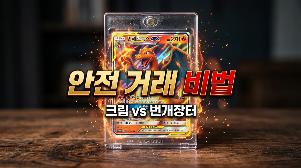 포켓몬카드 인페르노X 거래, 크림 vs 번개장터 비교해보고 뼈저리게 느낀 점