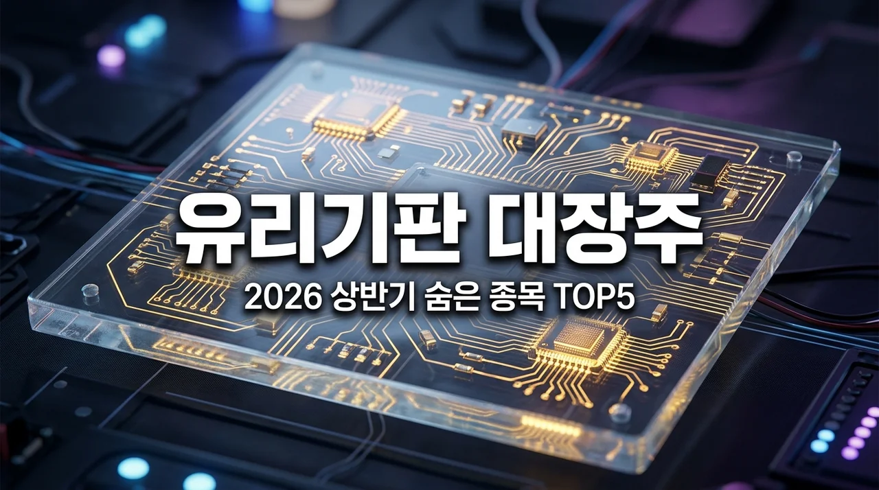 2026 유리기판 관련주 TOP5, 남들 다 아는 거 샀다가 후회한 뒤 찾은 진짜 대장주