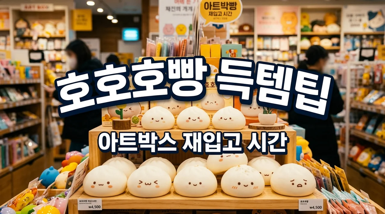 호호호빵 말랑이 파는 곳 아트박스 재입고 시간, 3번 허탕치고 얻은 꿀팁