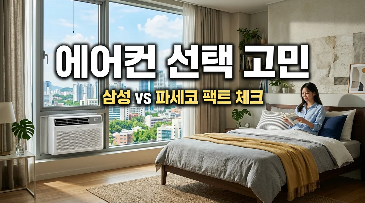 삼성 윈도우핏 vs 파세코, 새 아파트 설치 전 꼭 알아야 할 뼈아픈 차이점