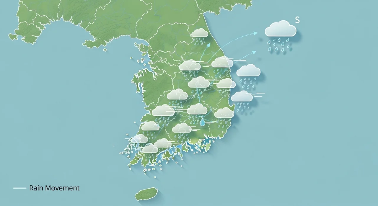 기상청 데이터로 본 2026년 지역별 장마 시작 및 종료일