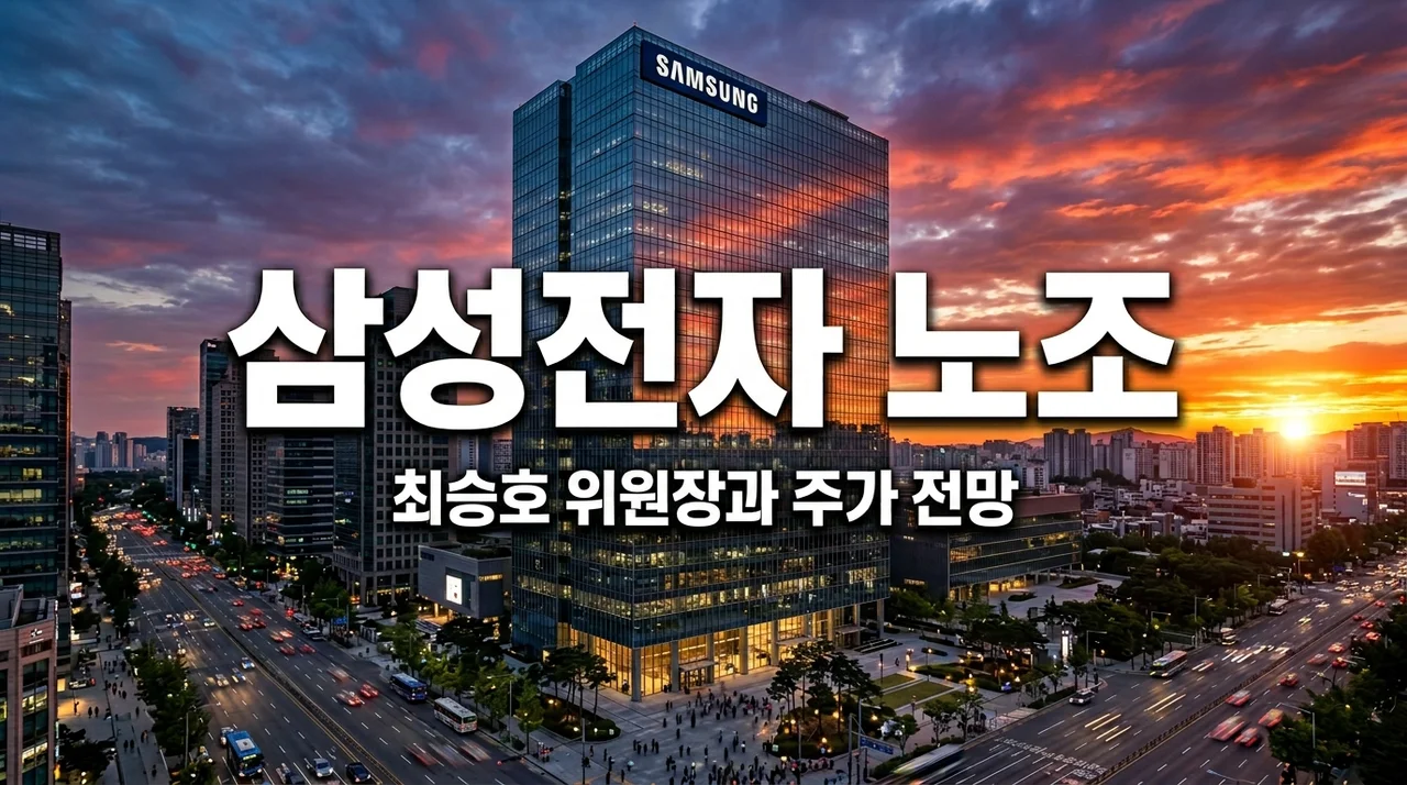 삼성전자 노조 갈등과 최승호 위원장 프로필, 주가 후유증 직접 분석해보니