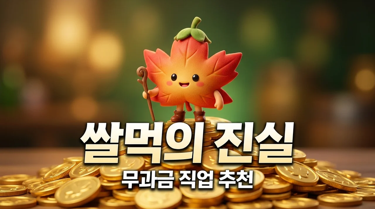 메이플 키우기 무과금 쌀먹 직접 해보니? 직업 티어와 결제 할인 꿀팁