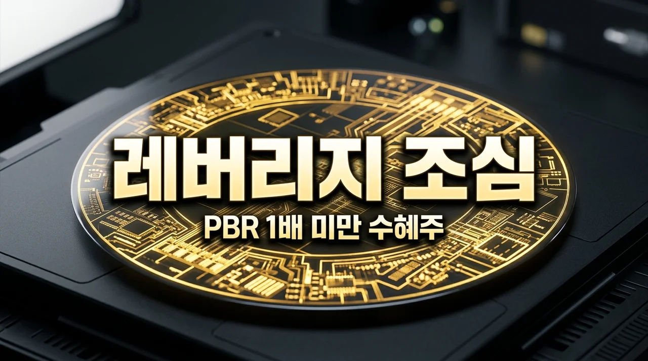 삼성전자 SK하이닉스 레버리지 ETF 무작정 타다간 큰일? PBR 1배 미만 수혜주가 진짜 기회인 이유