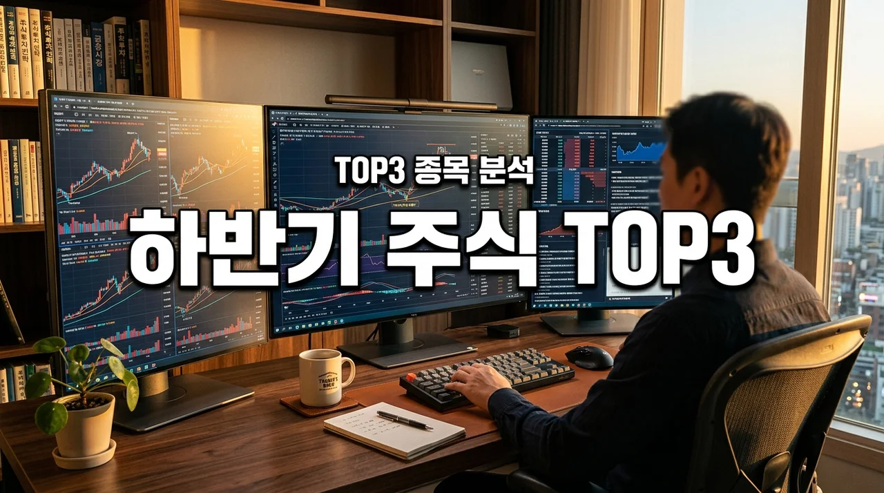 하반기 주식 추천, 금리 변동성 장세에 제가 직접 담은 저평가 우량주 TOP 3