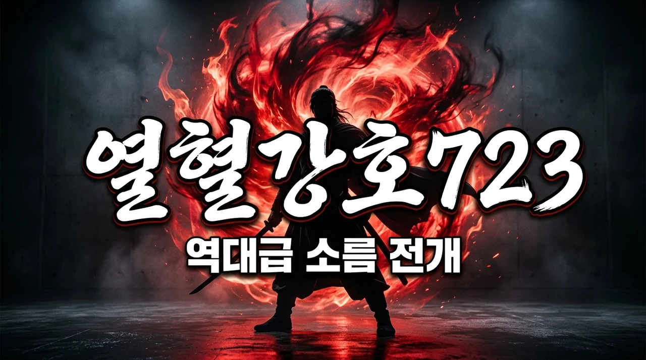 열혈강호 723화 직접 보고 소름 돋았던 3가지 포인트와 솔직 후기