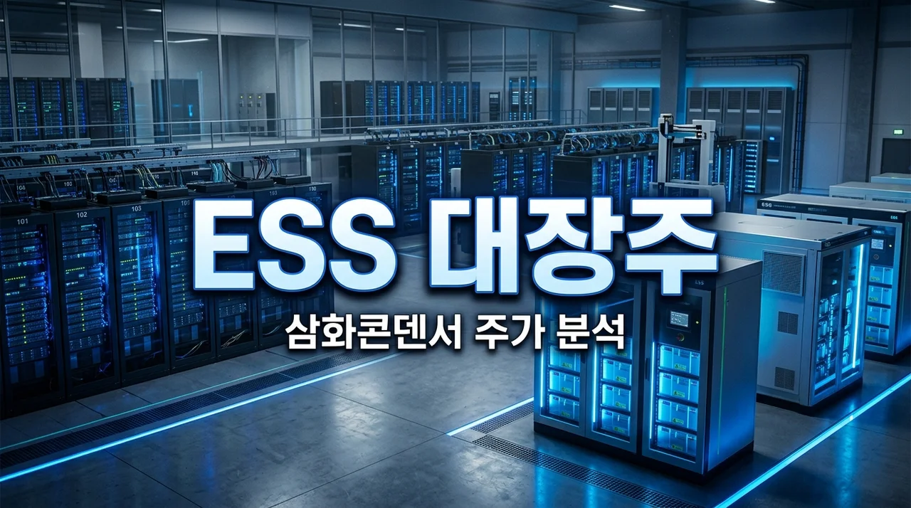 AI 데이터센터 수혜 ESS 관련주 TOP 5와 삼화콘덴서 주가, 직접 투자해보고 느낀 전망