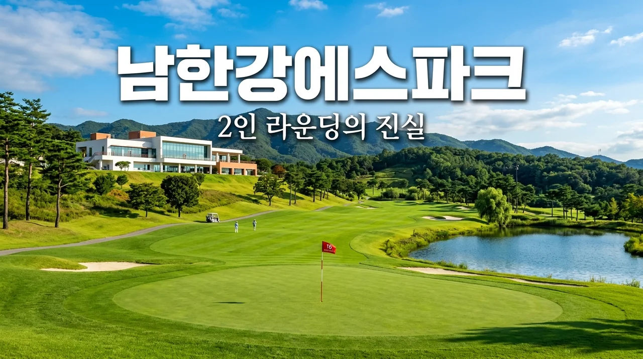 남한강에스파크CC 2인 라운딩, 직접 다녀오고 깨달은 의외의 후회와 꿀팁